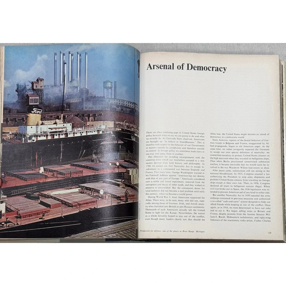 American Heritage Picture History of World War II C.L. Sulzberger Hardcover 1966
